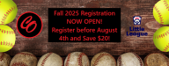 Fall 2025 Registration