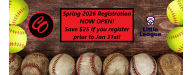 Spring 2026 Registration Now Open!